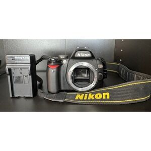 Nikon D60 Digital SLR Camera Body with Strap, Battery & Charger *Works* No Lens